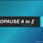 Menopause A to Z Slide Set DL